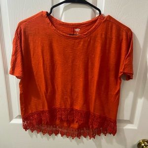 OLDNAVY ORANGE BLOUSE